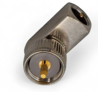 Adapter DV-Winkelstecker neu / FME-Male